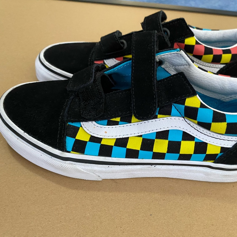 Vans Juniors 3.5 Old Skool Checkerboard